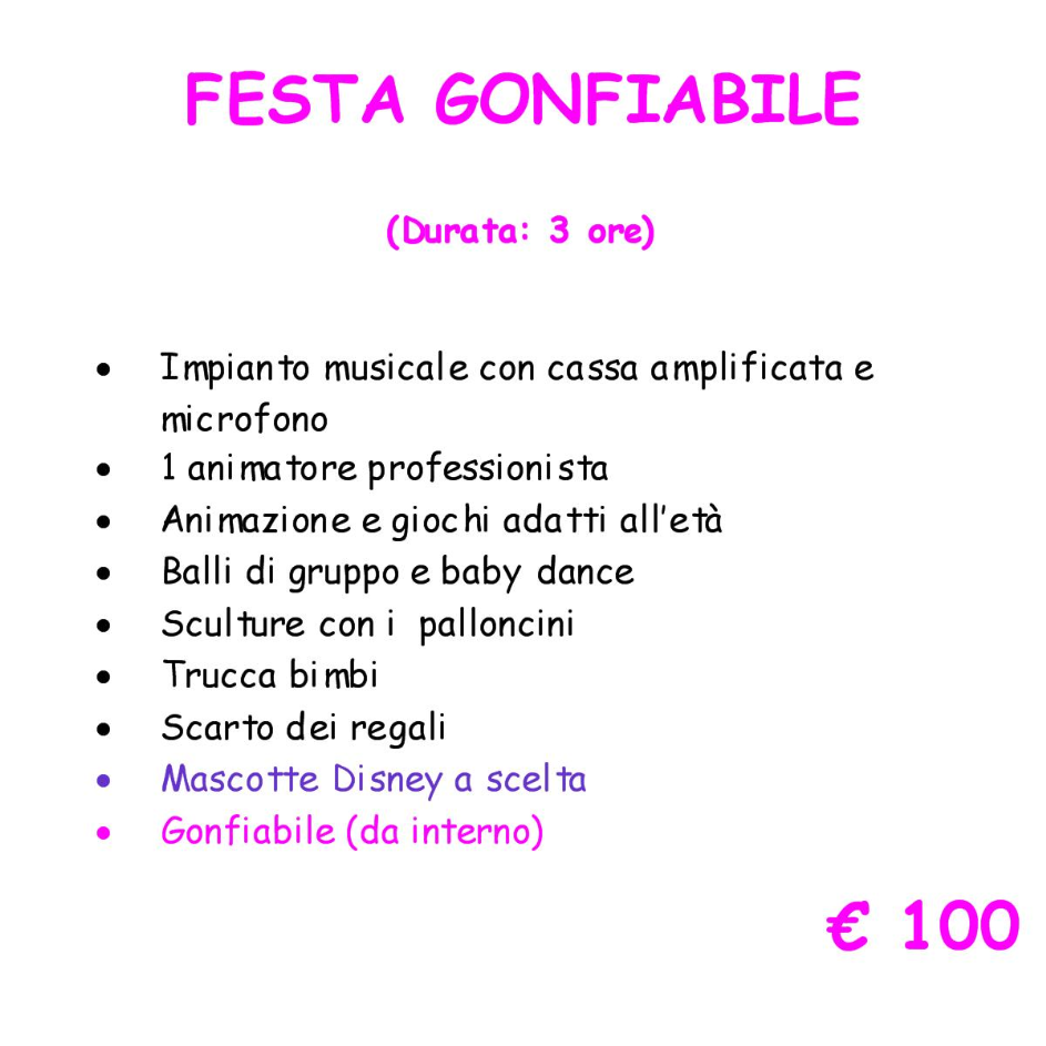 Festa gonfiabile