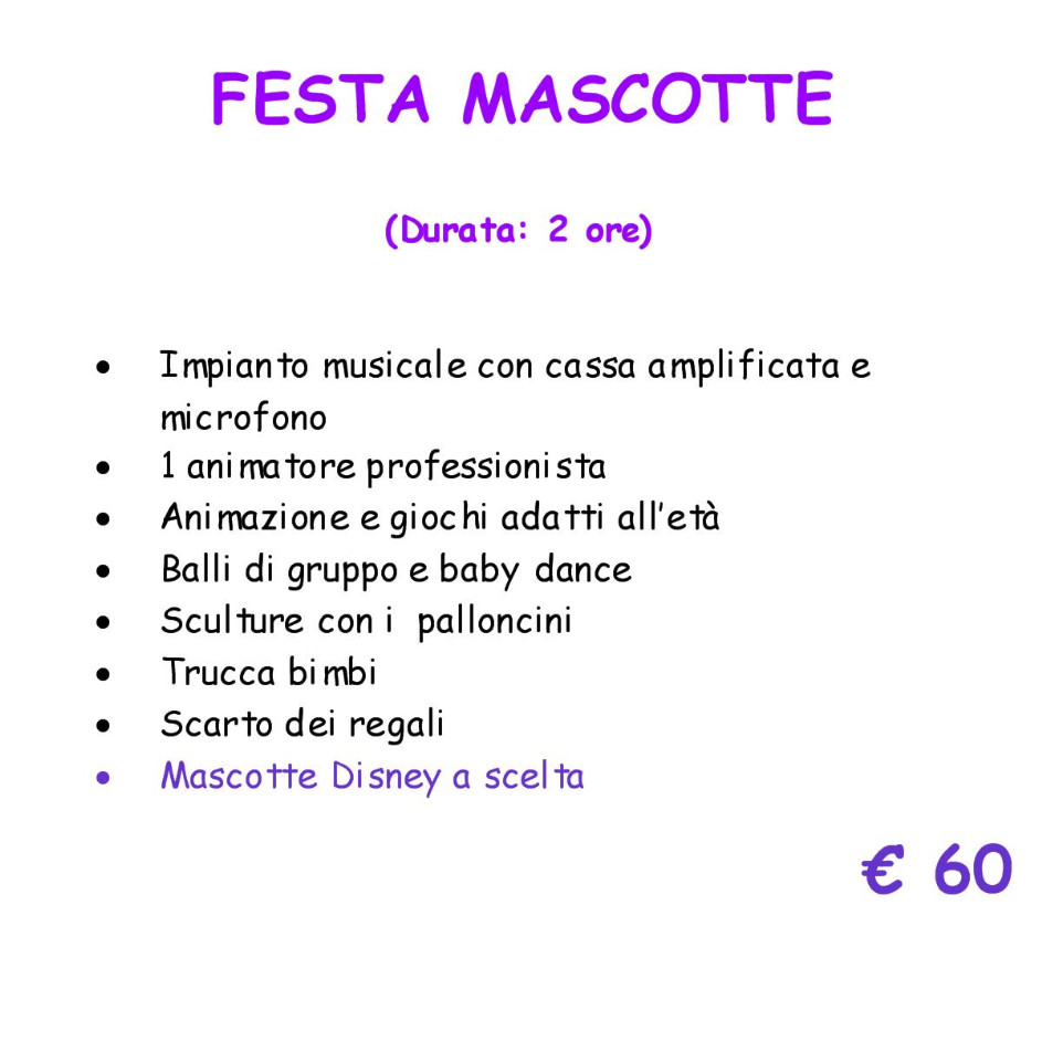 Festa mascotte